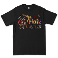 Black hair hustler 2 Premium Tee - SublimationCraftShop
