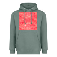 Sage valentines day xoxo seamless pattern Heavyweight Hoodie - BundleAndBundleShop