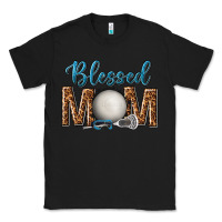Black western blessed mom with lacrosse Classic Tee - texasbilliewilder