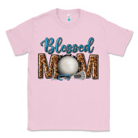 Bubblegum Pink western blessed mom with lacrosse Classic Tee - texasbilliewilder