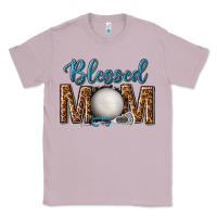 Lilac western blessed mom with lacrosse Classic Tee - texasbilliewilder