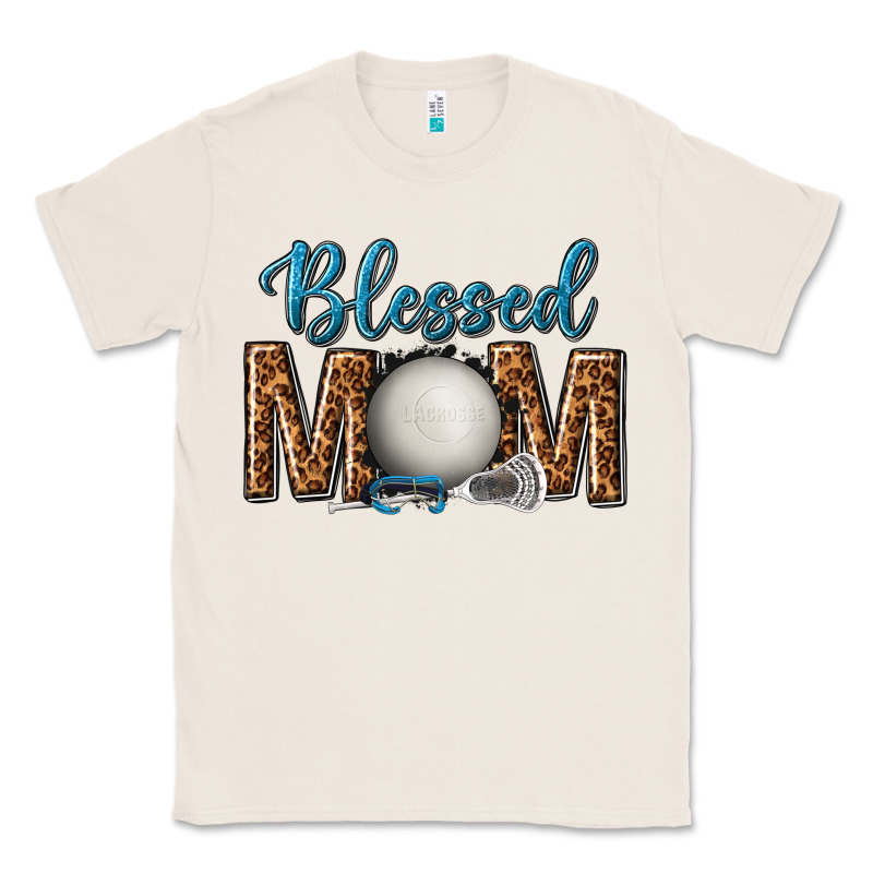 Western Blessed Mom With Lacrosse Classic Tee by texasbilliewilder | Teevron