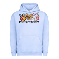 Pigment Grape Ice peace love nursing Urban Hoodie - MaliasSmallBusiness