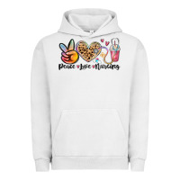 Pigment Lunar Rock peace love nursing Urban Hoodie - MaliasSmallBusiness