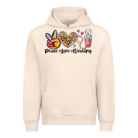 Sandshell peace love nursing Urban Hoodie - MaliasSmallBusiness