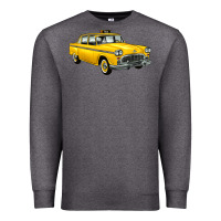 Charcoal Heather taxi cab Premium Sweatshirt - Artiststas