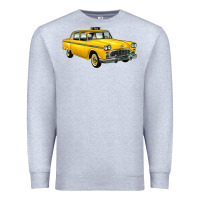 Heather Grey taxi cab Premium Sweatshirt - Artiststas