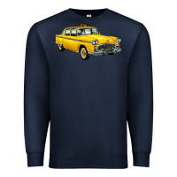 Navy taxi cab Premium Sweatshirt - Artiststas