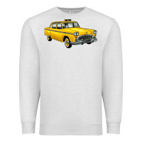 Oatmeal Heather taxi cab Premium Sweatshirt - Artiststas