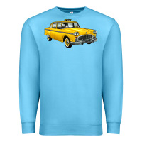 Ocean Blue taxi cab Premium Sweatshirt - Artiststas