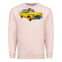 Pale Pink taxi cab Premium Sweatshirt - Artiststas