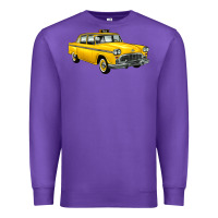 Purple taxi cab Premium Sweatshirt - Artiststas