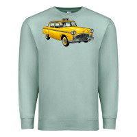 Seafoam taxi cab Premium Sweatshirt - Artiststas
