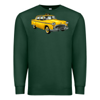 Sports Green taxi cab Premium Sweatshirt - Artiststas