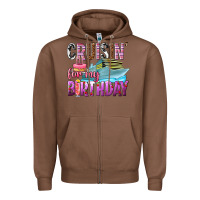 Chestnut Cruisin' for my birthday Zipper Hoodie - texasbilliewilder