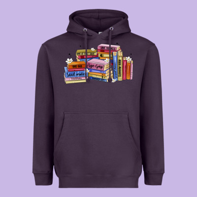 Book Tropes Heavyweight Hoodie Designed By Artiststas