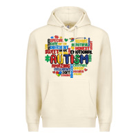 Sandshell autism heart Premium Hoodie - MaliasSmallBusiness