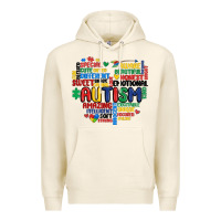 Tofu autism heart Premium Hoodie - MaliasSmallBusiness