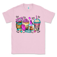 Bubblegum Pink eyelash coffee cups Classic Tee - Zillion Design Studio