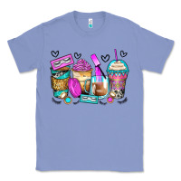 Colony Blue eyelash coffee cups Classic Tee - Zillion Design Studio