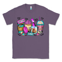 Lavender eyelash coffee cups Classic Tee - Zillion Design Studio