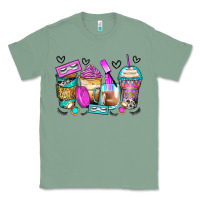 Sage eyelash coffee cups Classic Tee - Zillion Design Studio