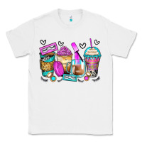 White eyelash coffee cups Classic Tee - Zillion Design Studio