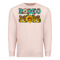 Pale Pink rodeo mom Premium Sweatshirt - AdoDesignShop