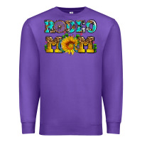 Purple rodeo mom Premium Sweatshirt - AdoDesignShop