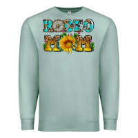 Seafoam rodeo mom Premium Sweatshirt - AdoDesignShop