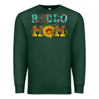 Sports Green rodeo mom Premium Sweatshirt - AdoDesignShop