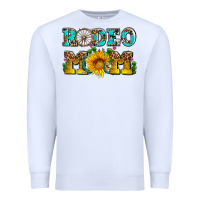 White rodeo mom Premium Sweatshirt - AdoDesignShop
