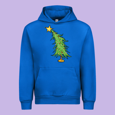 Trendy Christmas Tree Urban Hoodie Designed By Maliassmallbusiness