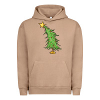 Pigment Burro trendy christmas tree Urban Hoodie - MaliasSmallBusiness