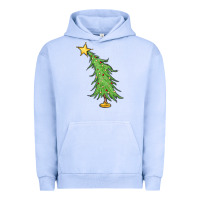 Pigment Grape Ice trendy christmas tree Urban Hoodie - MaliasSmallBusiness