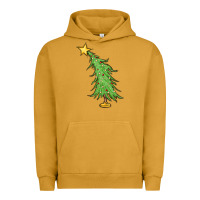 Pigment Peanut Butter trendy christmas tree Urban Hoodie - MaliasSmallBusiness