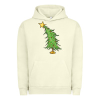 Pigment Pistachio trendy christmas tree Urban Hoodie - MaliasSmallBusiness