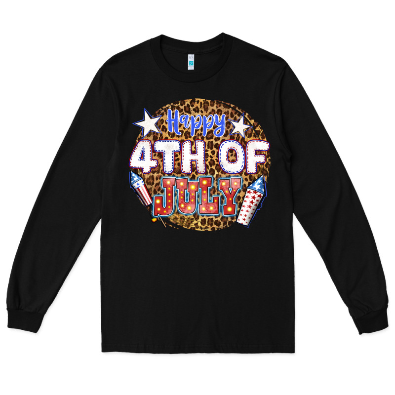 Happy 4th Of July Billie Wilder Long Sleeve Tee by texasbilliewilder | Teevron