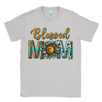 Moon Dust western blessed mom with sunflower Classic Tee - texasbilliewilder