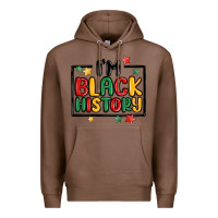 Chestnut i'm black history Premium Hoodie - MaliasSmallBusiness