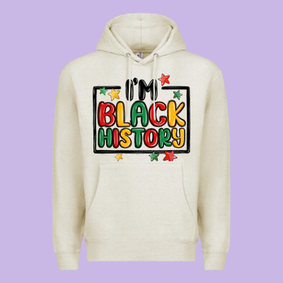 I'm Black History Premium Hoodie Designed By Maliassmallbusiness