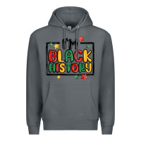 Rock i'm black history Premium Hoodie - MaliasSmallBusiness