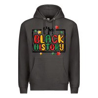 Smoke i'm black history Premium Hoodie - MaliasSmallBusiness