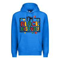 True Royal i'm black history Premium Hoodie - MaliasSmallBusiness