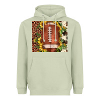 Matcha football leopard cowhide sunflower Heavyweight Hoodie - JahusDesignShop