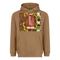 Toasted Coconut football leopard cowhide sunflower Heavyweight Hoodie - JahusDesignShop