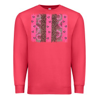 Cardinal ribbon brush stoke Premium Sweatshirt - JahusDesignShop