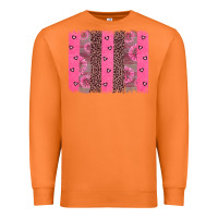 Carrot ribbon brush stoke Premium Sweatshirt - JahusDesignShop