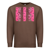 Chestnut ribbon brush stoke Premium Sweatshirt - JahusDesignShop