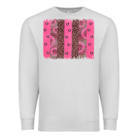 Dove Grey ribbon brush stoke Premium Sweatshirt - JahusDesignShop